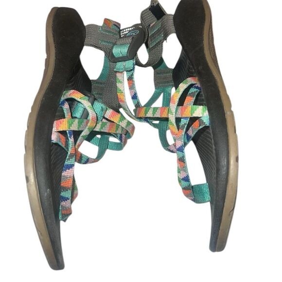 Chaco Multicolor Strappy Sandals Size 5 - Picture 3 of 5